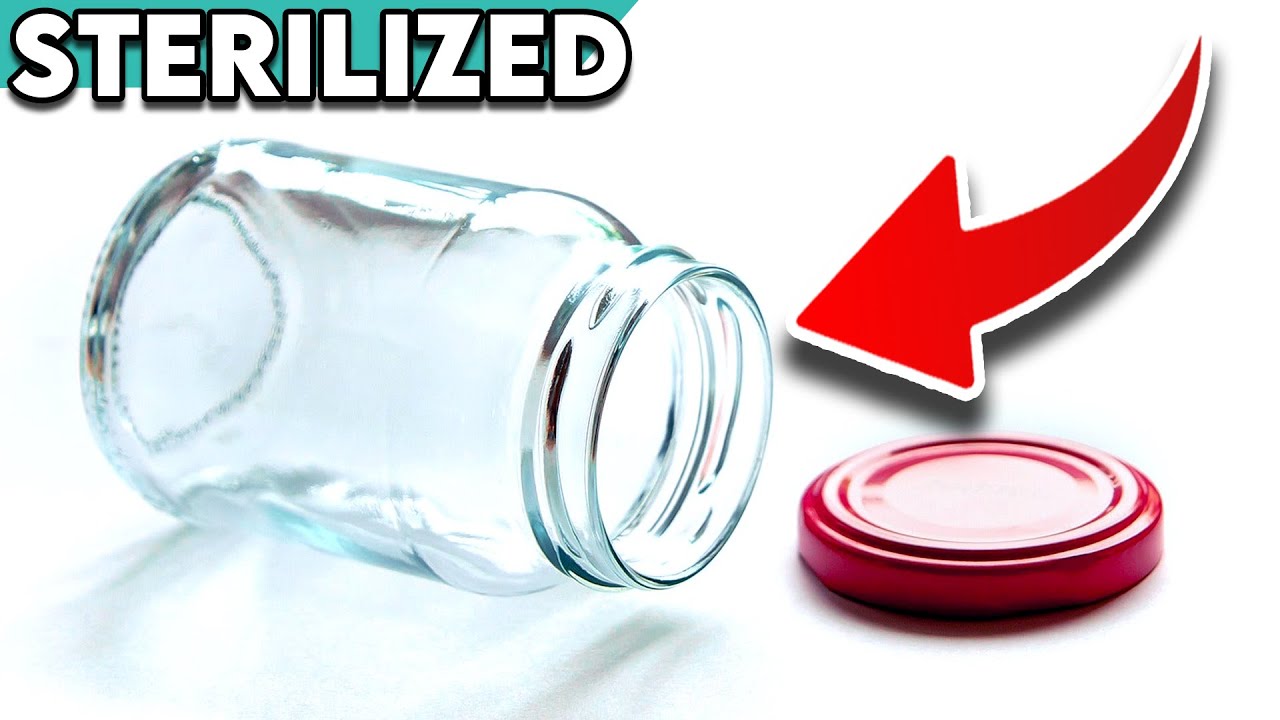 How to Sterilize ANY Jar! (the easy way!)