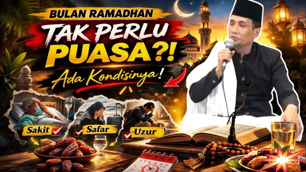 Bulan Ramadhan Tak Perlu Puasa? Ini Penjelasan Lengkapnya!
