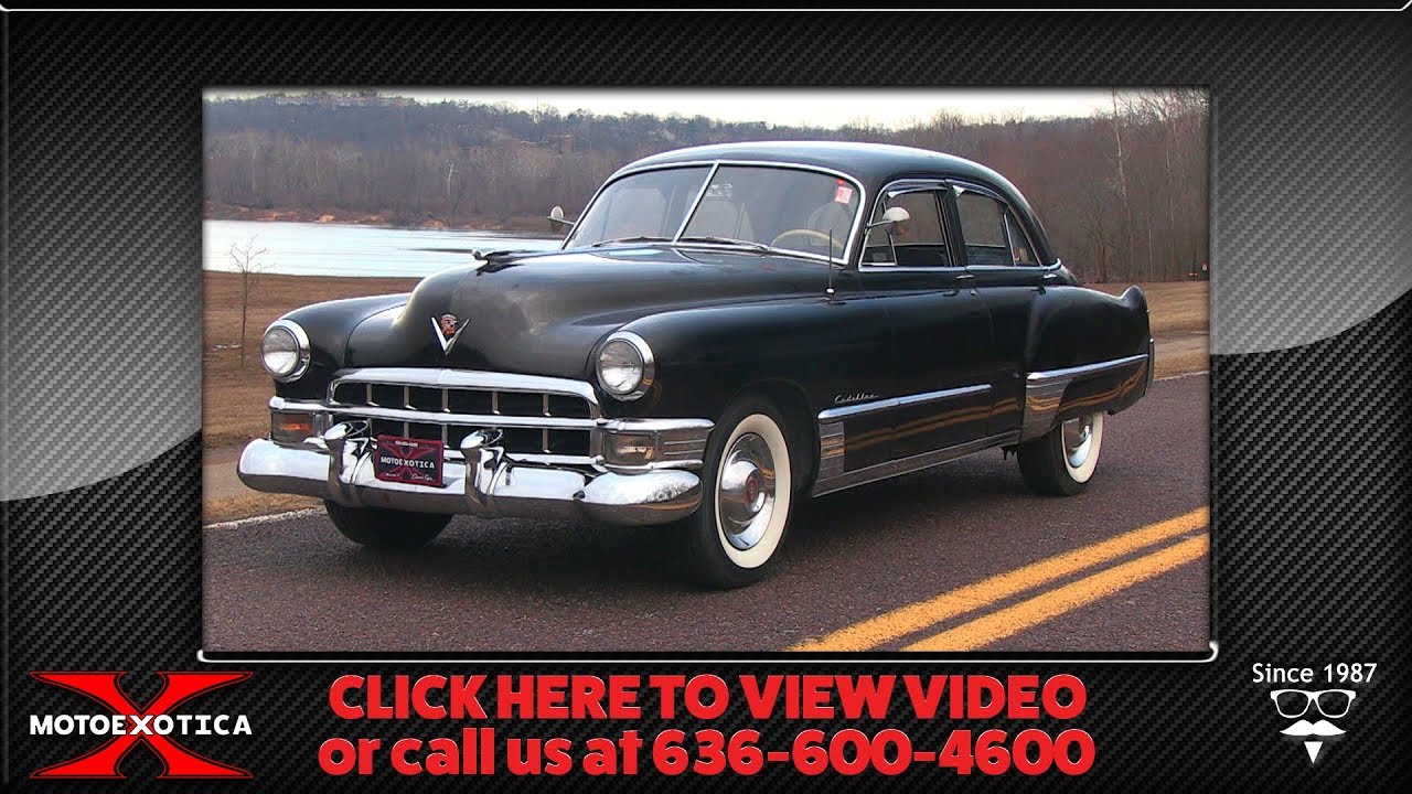 1949 Cadillac Series 62 Touring Sedan || SOLD