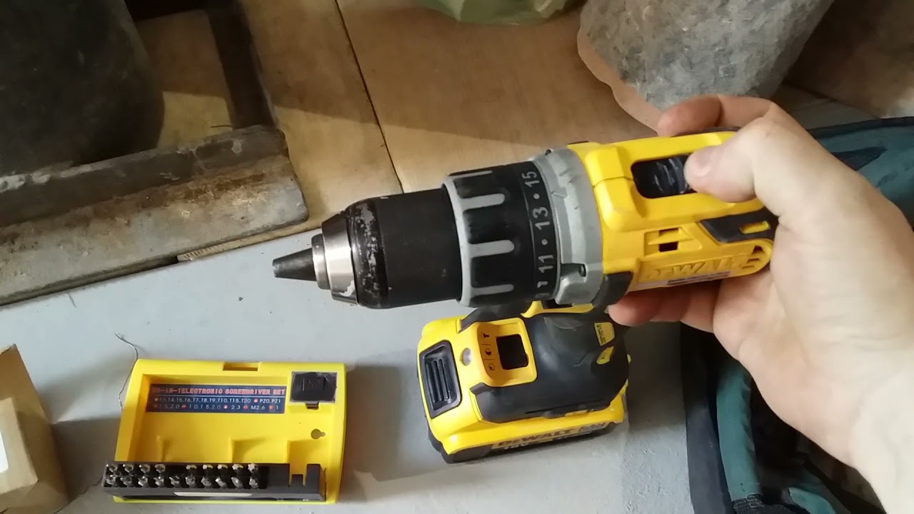 Ремонт шуруповерта DeWalt Люфт биение патрона
