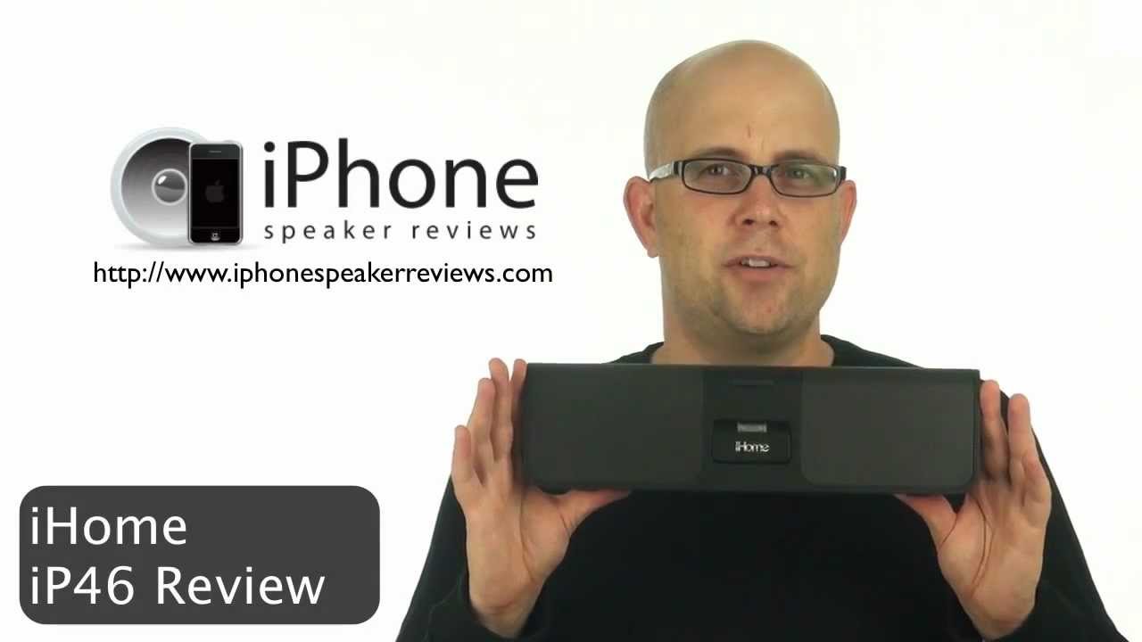 iHome iP46 iPhone Speaker Review