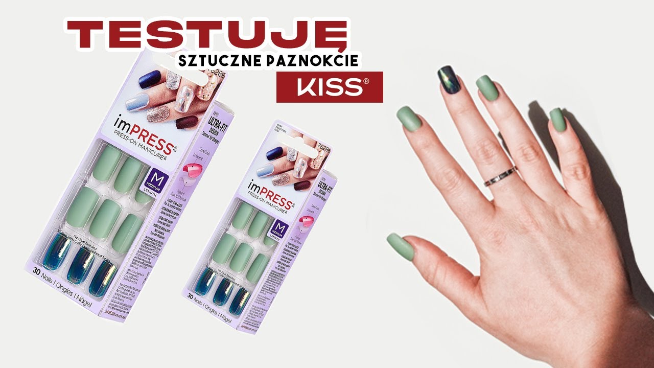 TESTUJĘ SZTUCZNE PAZNOKCIE Z KISS | KAMELA