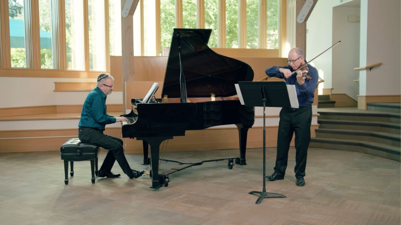Joel Engel, Two Pieces, op. 20 - Steven Greenman, violin & Byron Schenkman, piano