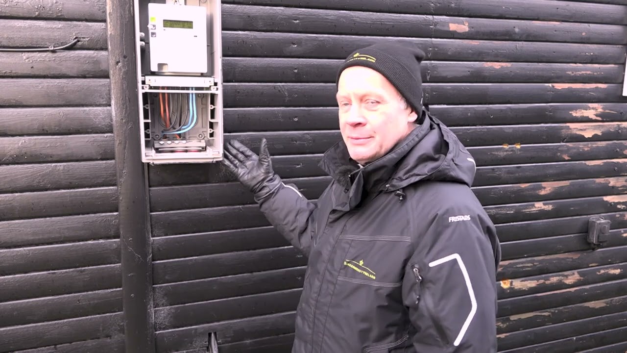 Fastgørelse af målertavle