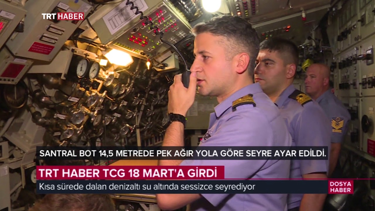DENİZALTIDA YAŞAM TCG 18 MART DENİZALTISI İLE 1 GÜN GEÇİRDİK