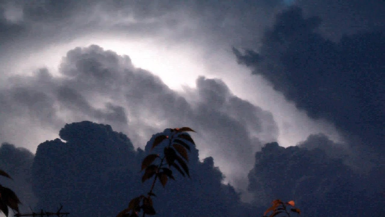 NYC Thunderstorm & Intra-Cloud Lightning July 7th, 2013