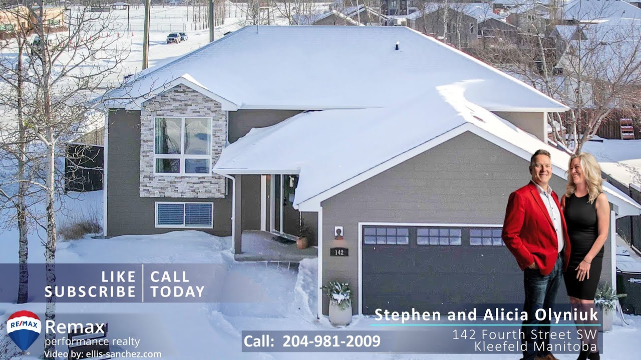 House For Sale at 142 Fourth Street SW in Kleefeld Manitoba with Team Olyniuk