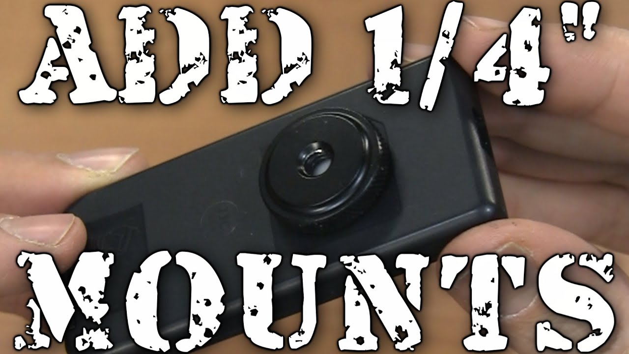 Add a tripod mount to anything!