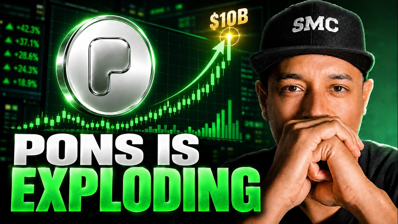 Этот альткоин PONS с Robinhood ВЗЛЕТАЕТ: МОЙ ЦЕНОВОЙ ПРОГНОЗ