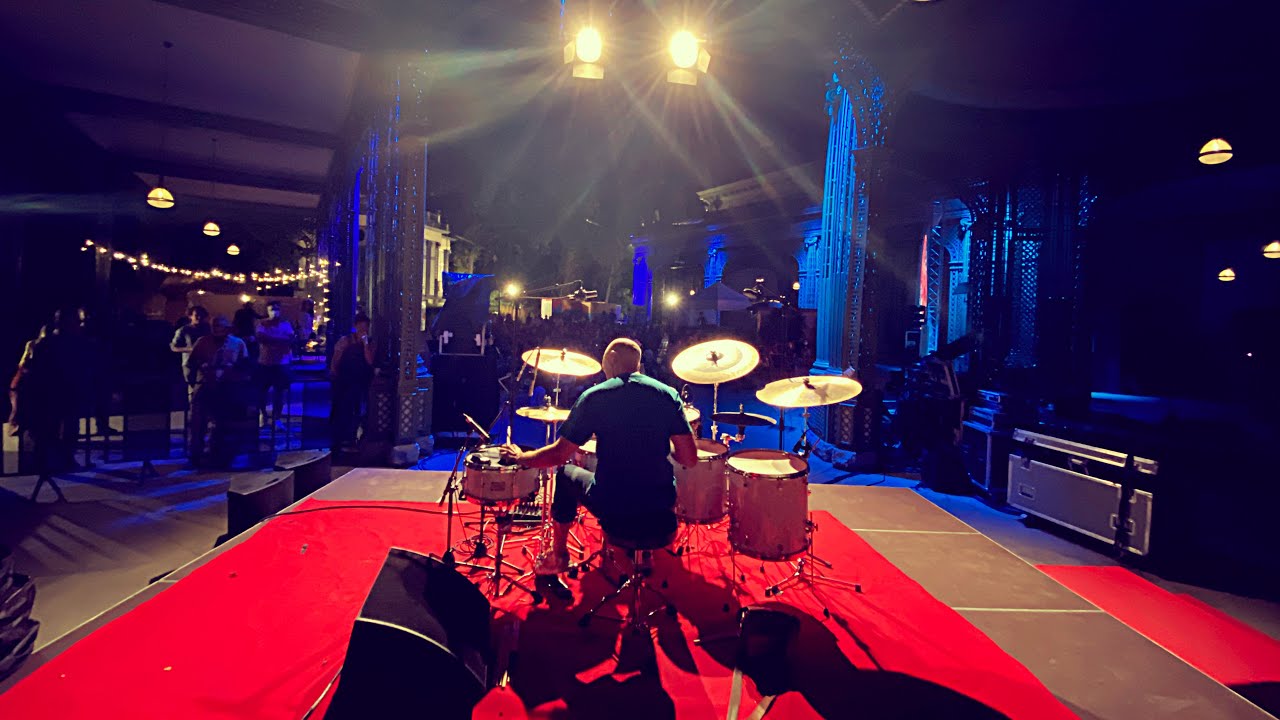 S. Galland Drums Solo (excerpt) at Vauxhall, Parc Royal, Brussels