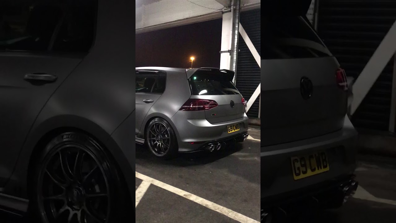 MK7 GOLF R - MILLTEK EXHAUST LOUD