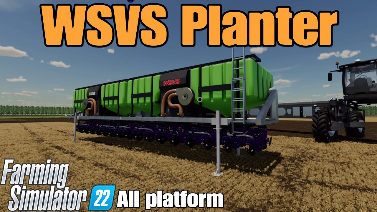 WSVS Planter  / FS22 mod for all platforms