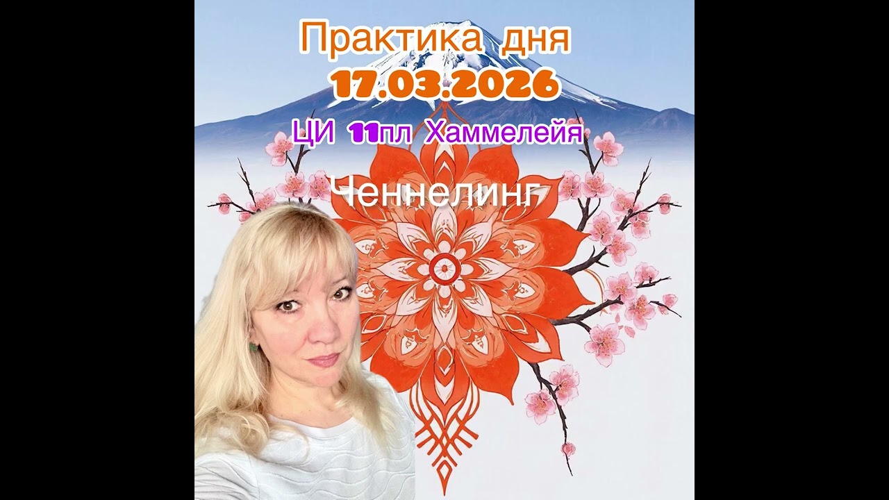 Энергопрактика дня для повышения вибраций ресурсного состояния от ЦИВИЛИЗАЦИИ 11пл Хаммелейя,2 чакра