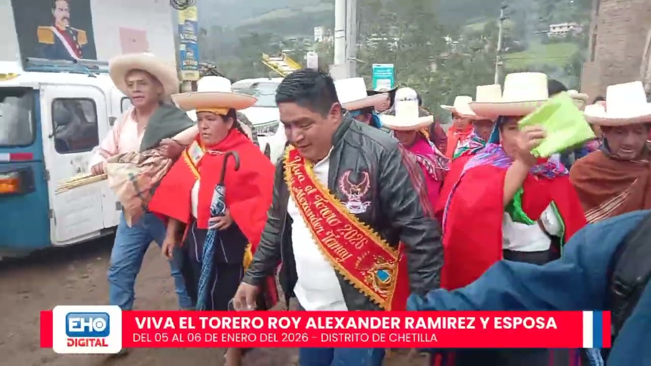 VIVA EL TORERO ROY RAMIREZ Y ESPOSA 06 ENERO 2026