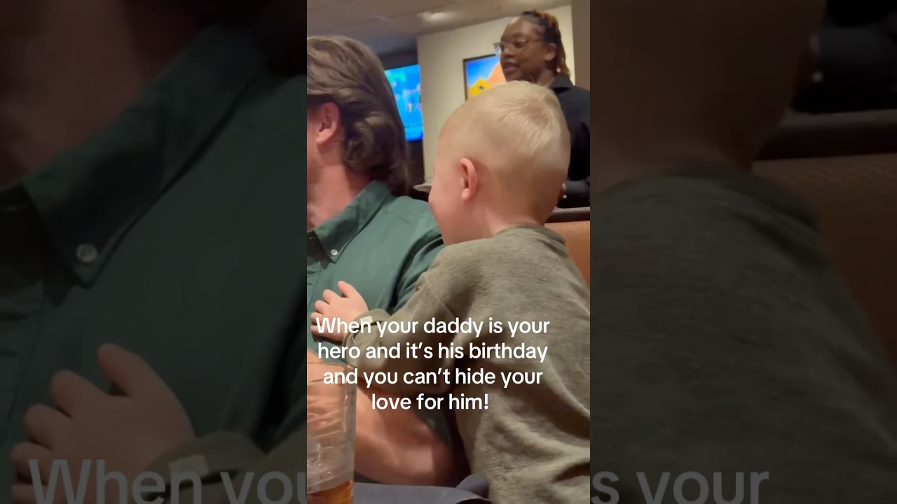 A Heartwarming Birthday Moment Between Father and Son