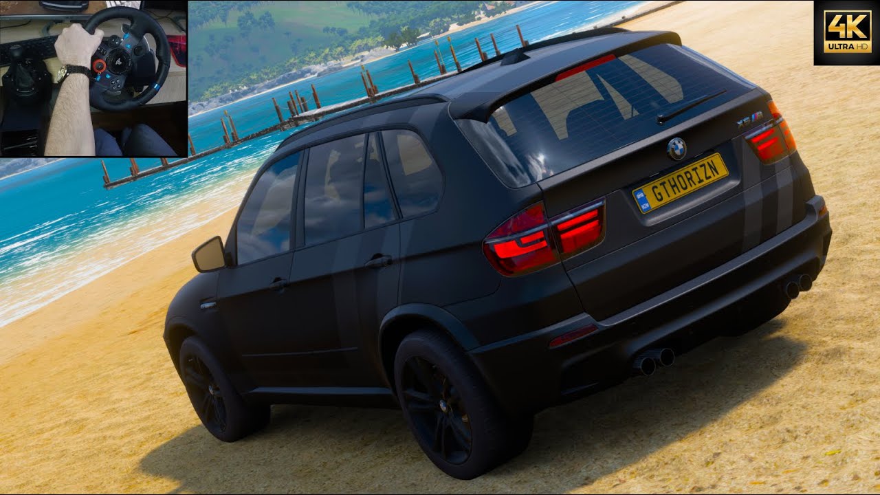 BMW X5 M (2011) | Off-Roading | Forza Horizon 5 | Logitech g29 Gameplay | Enjoy-4K