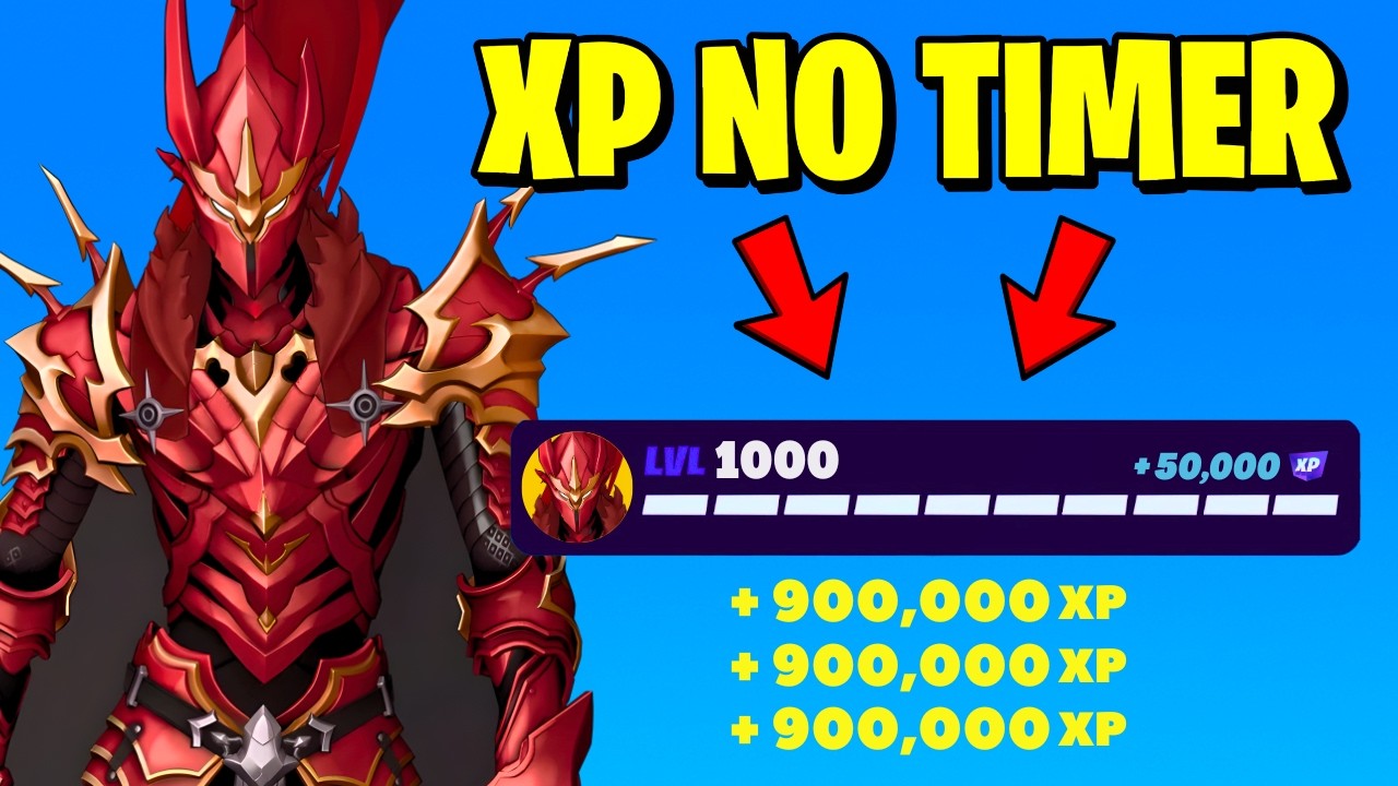 INSANE *NO TIMER* FORTNITE XP MAP to FARM & LEVEL UP FAST in CHAPTER 7 S1! (EASY AFK XP MAP!)