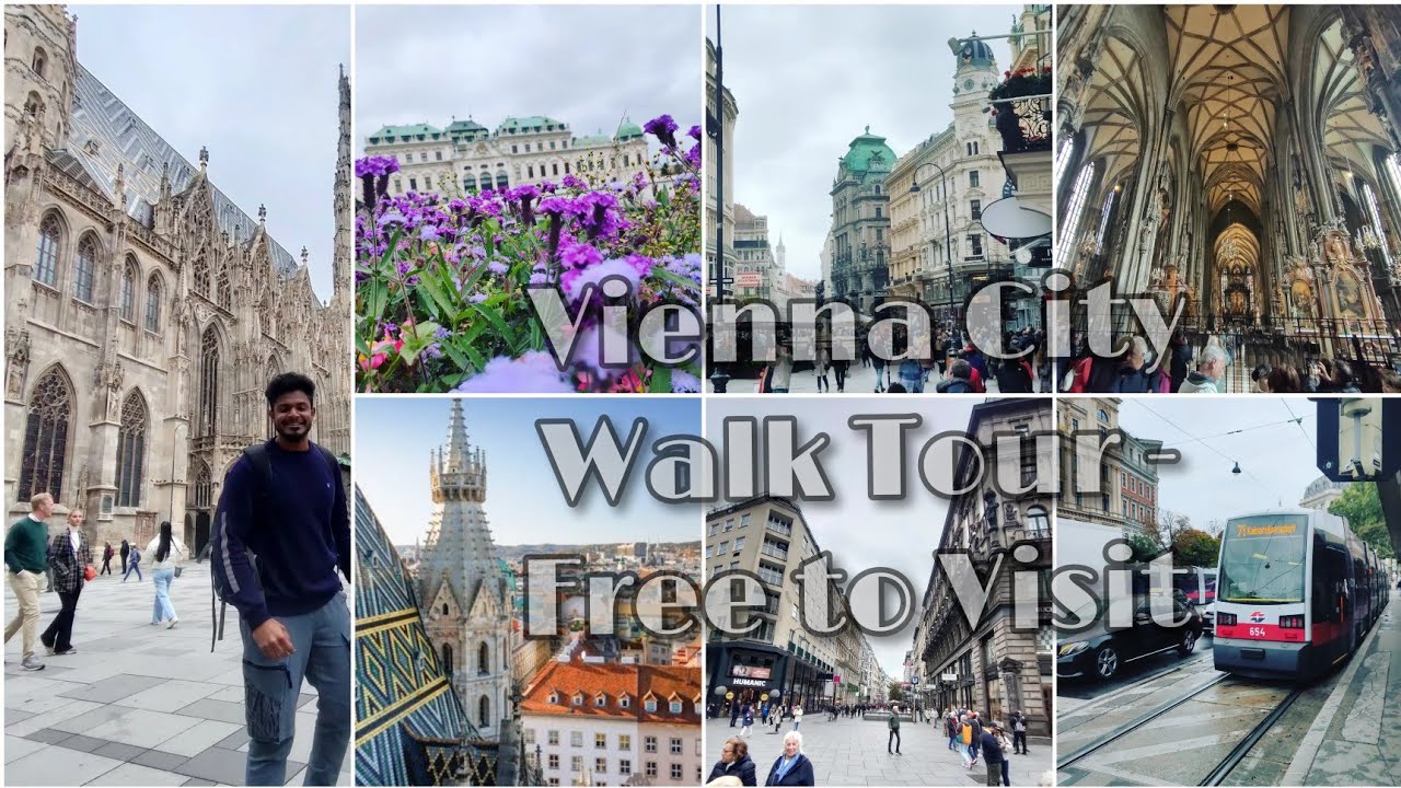 Vienna, Austria 🇦🇹 Free walk Tour in a Day || Malayalam Vlog || #austria