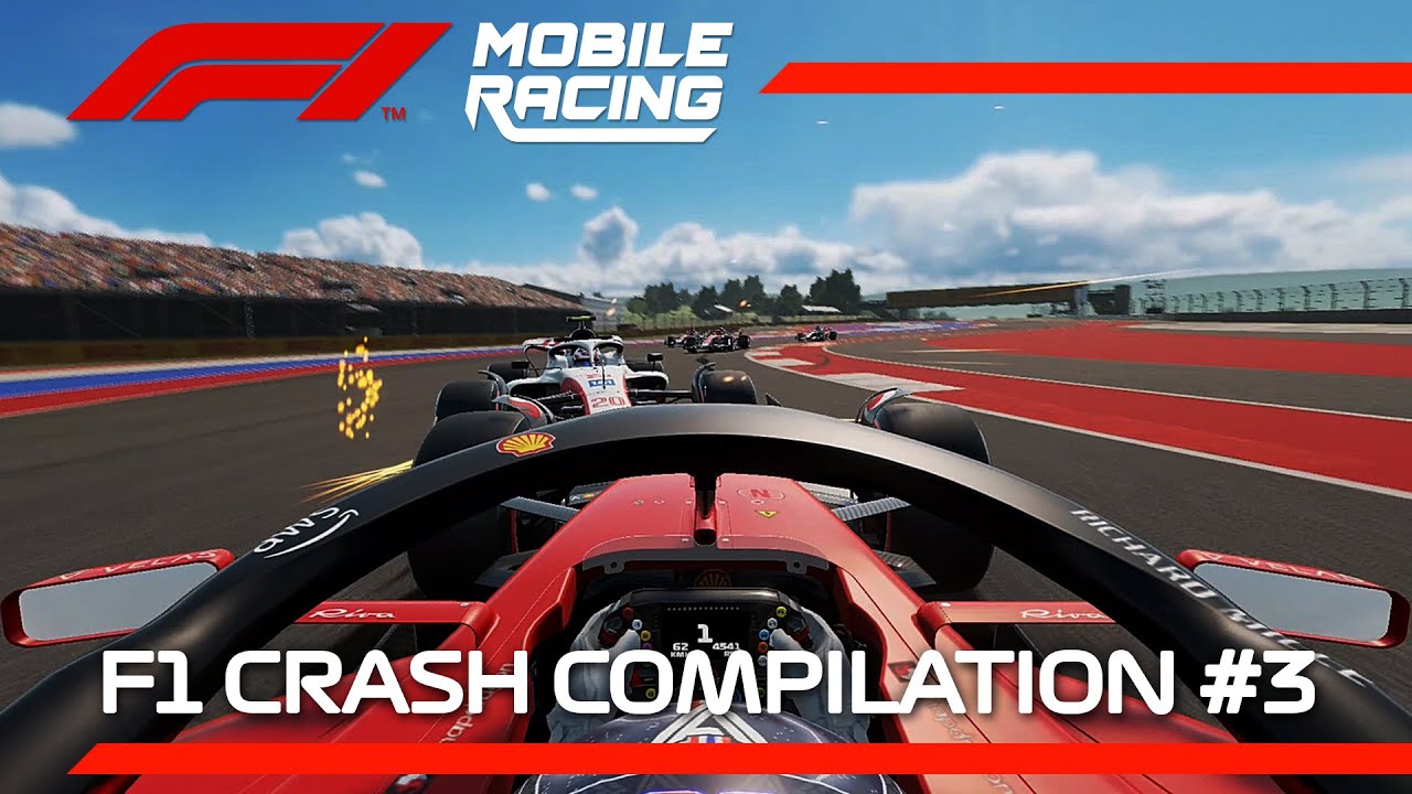 F1 Crash Compilation #3 | F1 Mobile Racing 2022