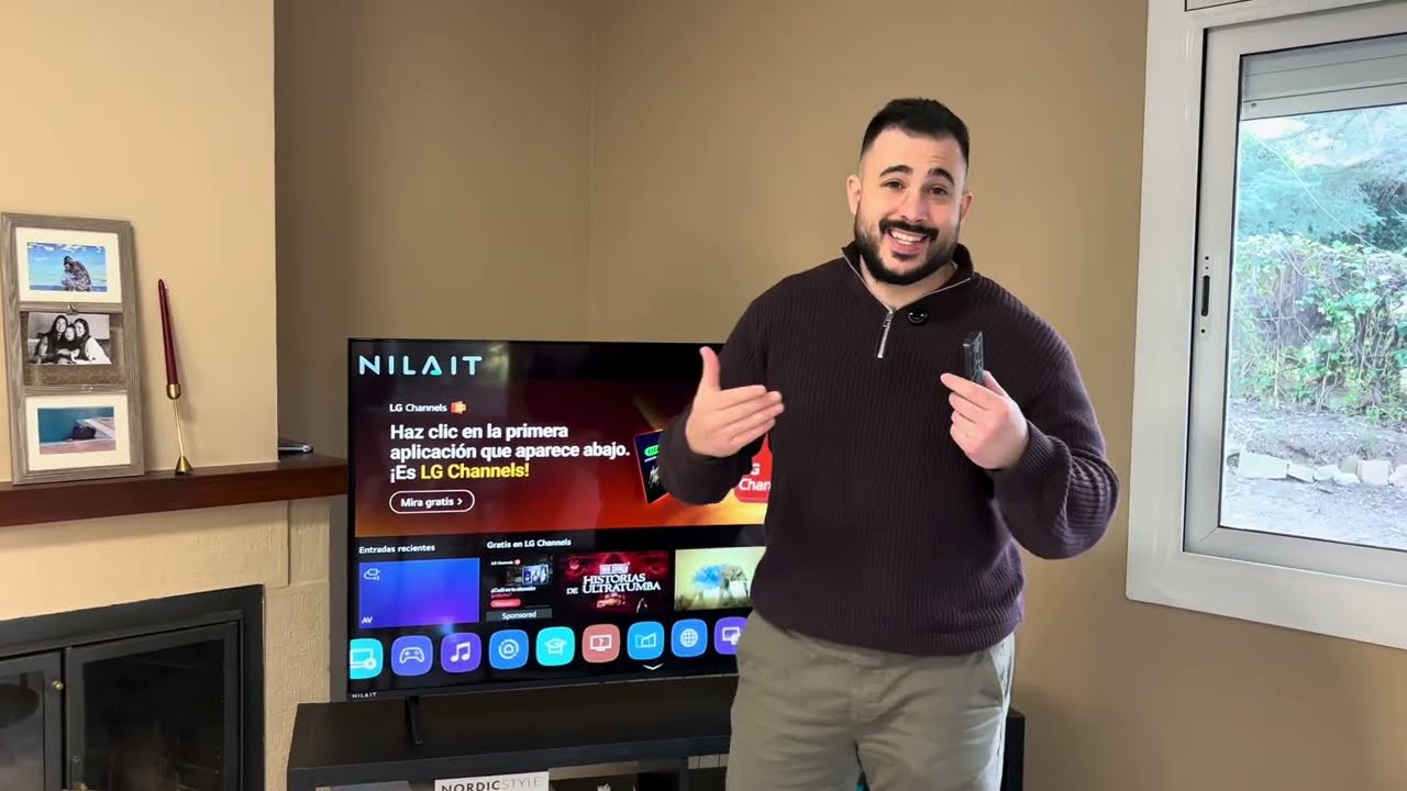 Nilait Prisma 55” Smart TV 4K UHD con webOS