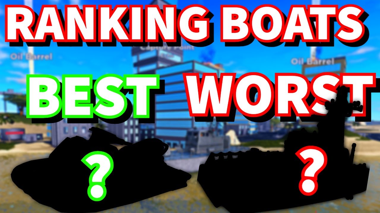 RANKING EVERY BOAT IN WAR TYCOON