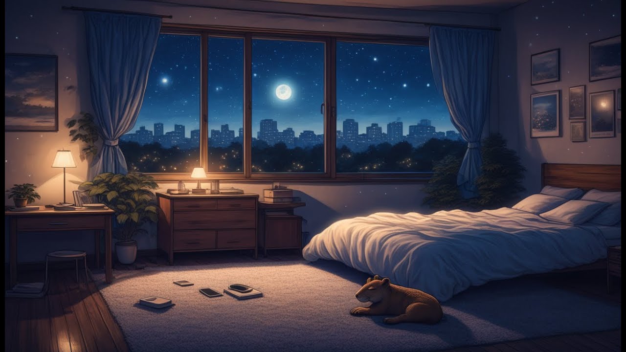 late night music , music for studying, LoFi 4,