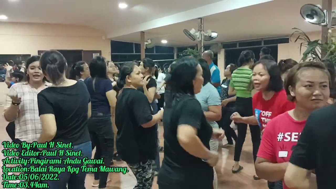 Gawai 06/2022 At Kampung Tema Mawang(My Village) Part 7 by Paul H Sinet.