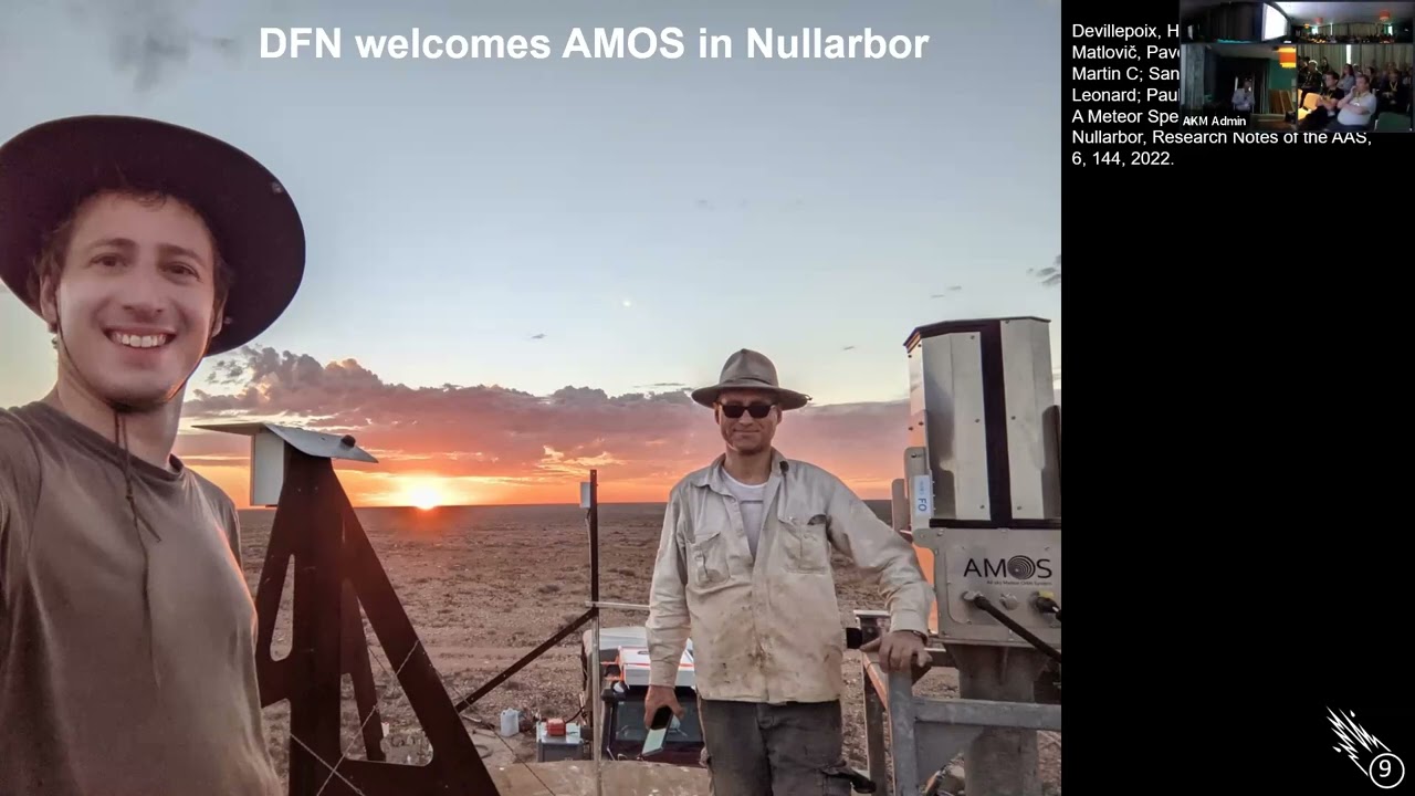AMOS global meteor network: Status and results ( IMC 2025 )