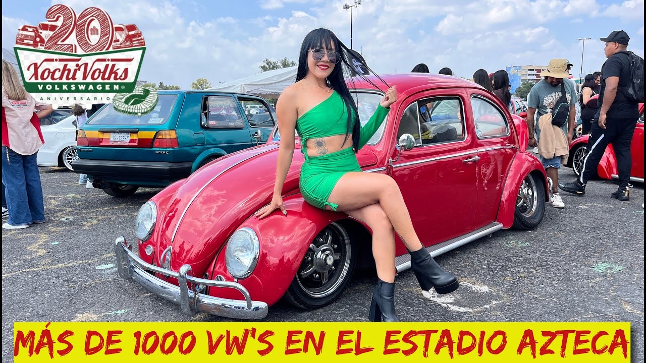 Más de 1000 VW´s en Xochivolks, el evento Vochero de la CDMX