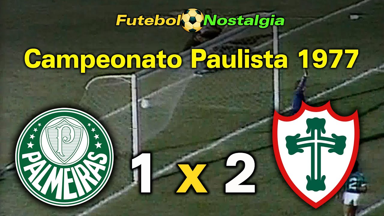 Palmeiras 1 x 2 Portuguesa - 10-09-1977 ( Campeonato Paulista )