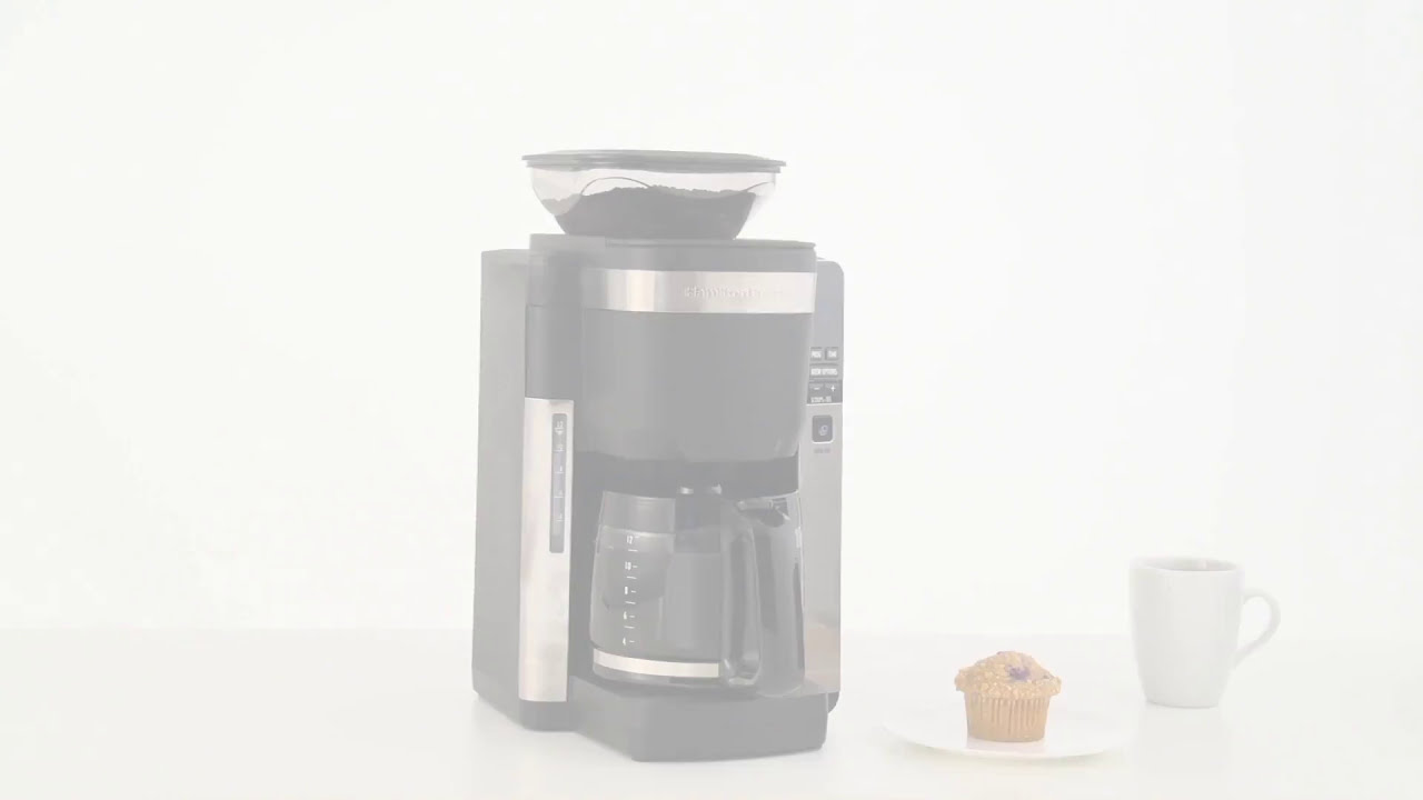Hamilton Beach Coffee Maker with Automatic Grounds Dispenser (45400)
