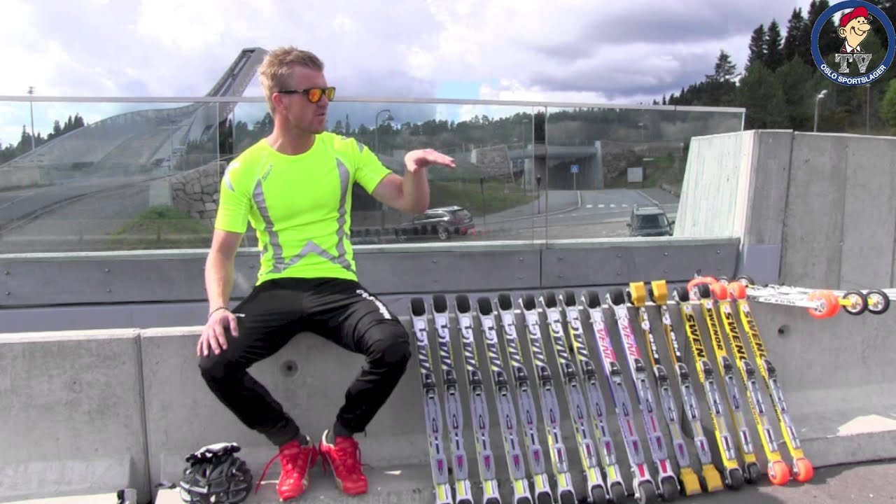 Glidtest av rulleski- Oslo Sportslager