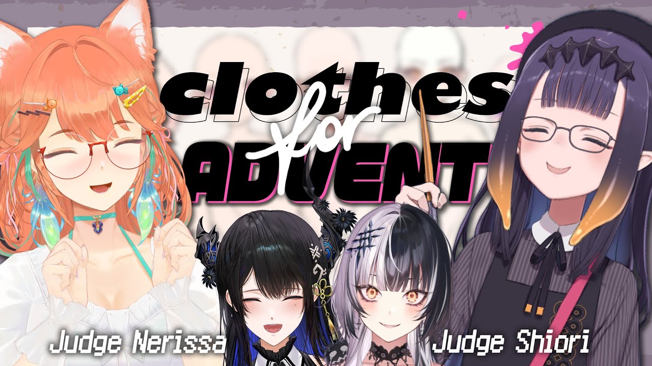 【CLOTHES FOR ADVENT】Ina & Wawa Outfit Design! Judged by Shiori & Nerissa #kfp #キアライブ