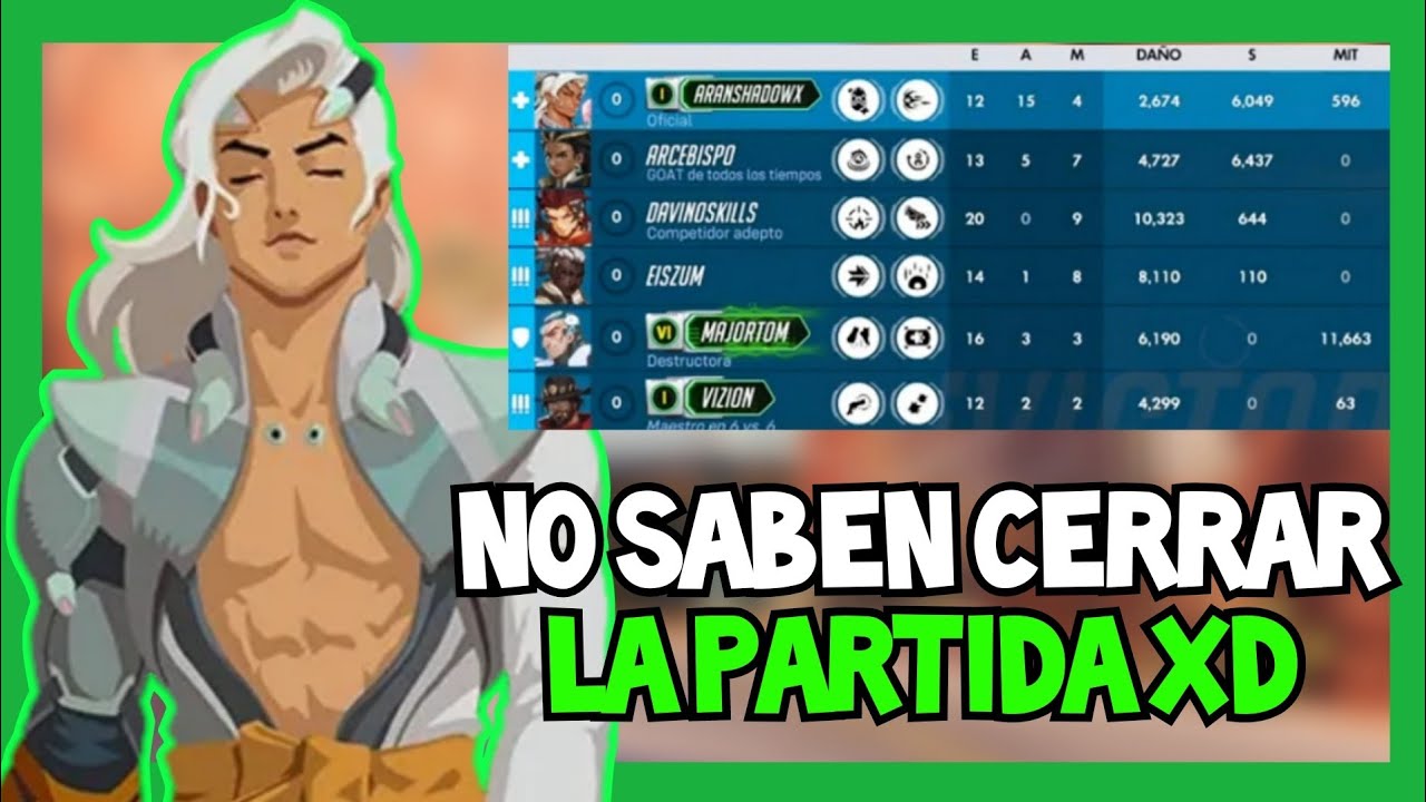 CUANDO NO SABEN Y NO PUEDEN CERRAR LA PARTIDA | OVERWATCH 