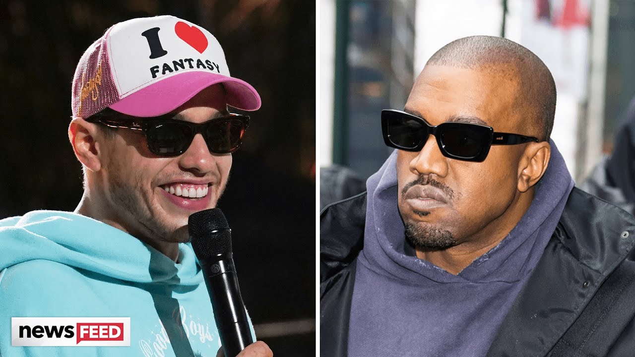 Kanye West THREATENS To Beat Up Pete Davidson?!