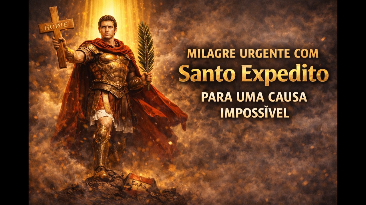 CAUSA IMPOSSÍVEL? REZE COM SANTO EXPEDITO AGORA