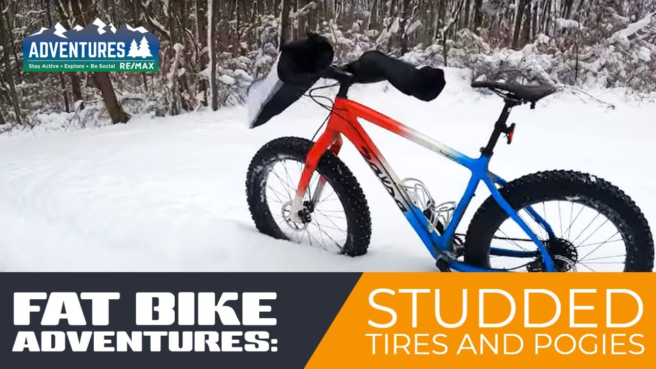 Fat Bike Adventures | Studded Tires and Pogies