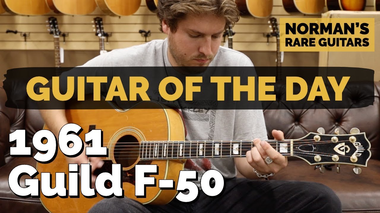 Guitar of the Day: 1961 Guild F-50 | Norman's Rare Guitars