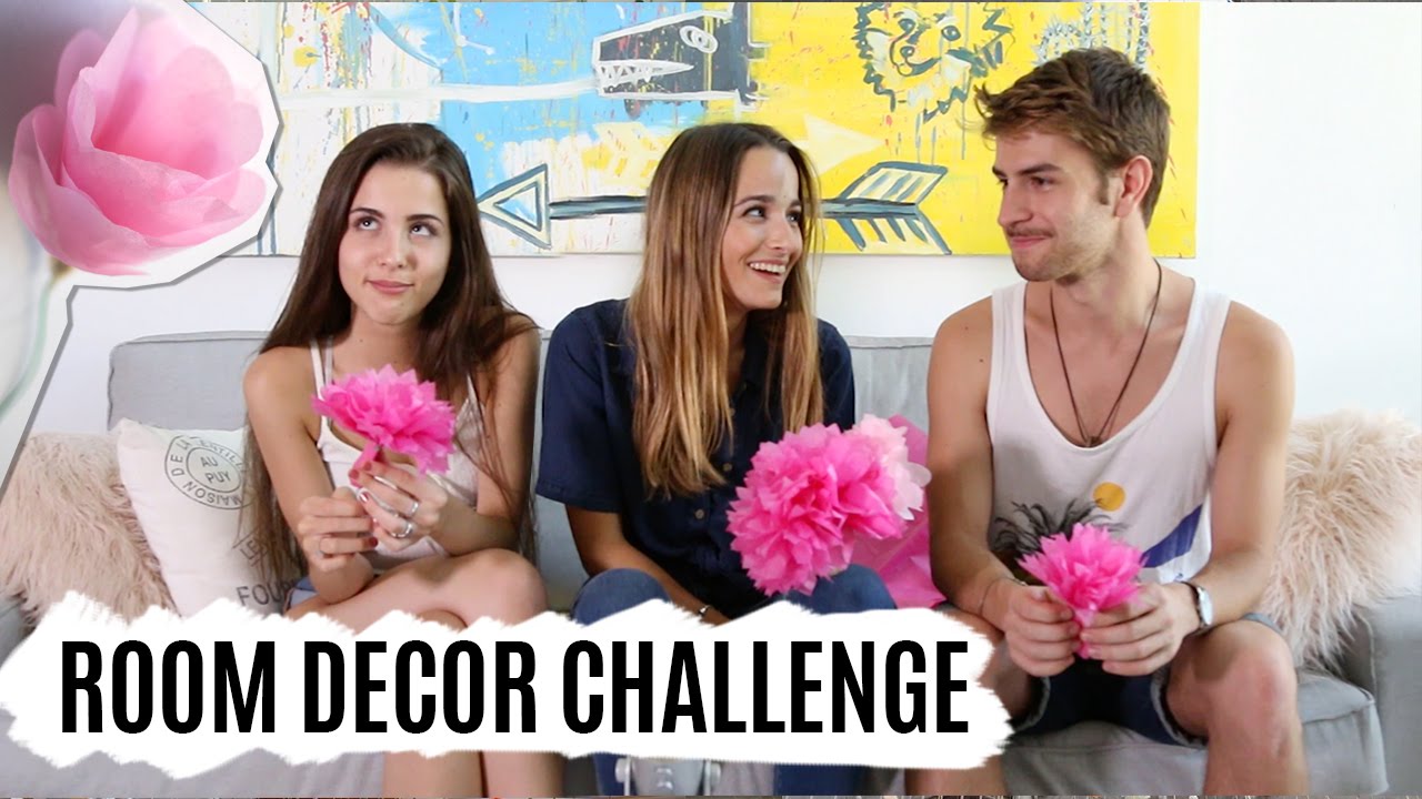 ROOM DECOR CHALLENGE | DIY cortina de flores