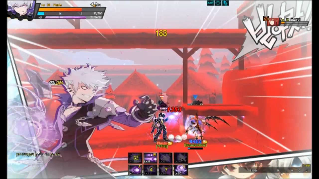 Elsword KR 1v1 SSS Lunatic Psyker PVP