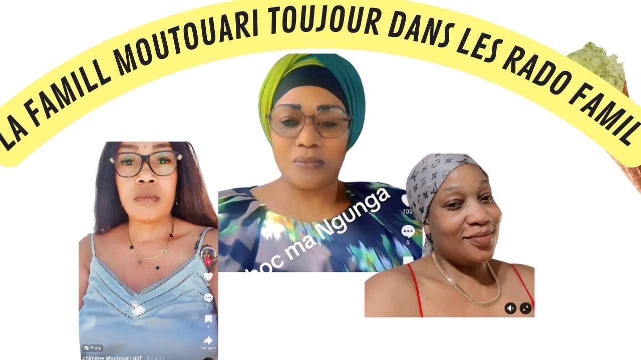 🔴urgent la famille moutouari Mikael et c’est sœur pithou et Chimène pour Keny.