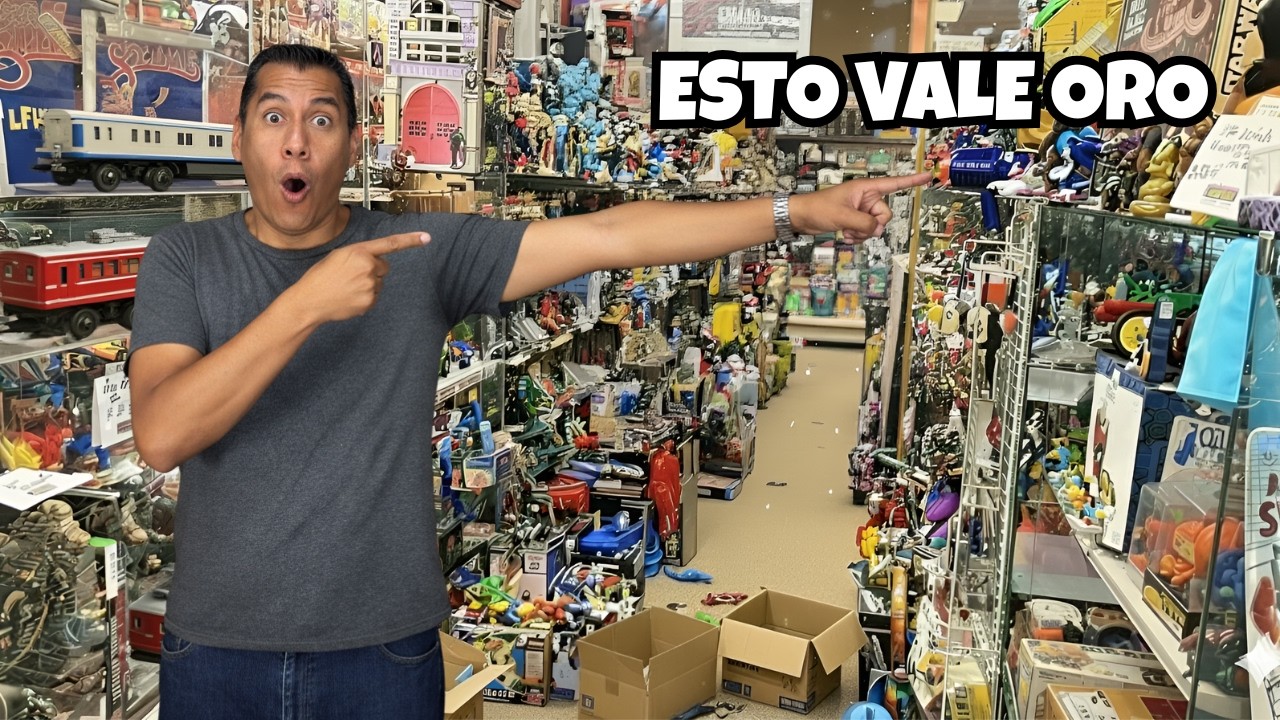 &iexcl;Hallazgo Brutal! DESCUBR&Iacute; una BODEGA de TESOROS en el TIANGUIS!