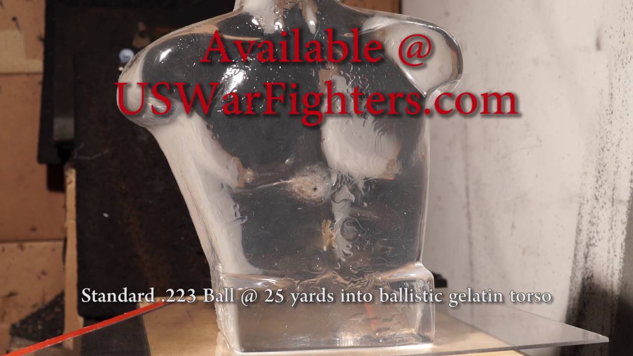 Frangible 5.556 ammunition testing