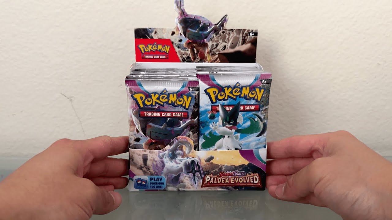 Opening Up an Entire Paldea Evolved Booster Box!