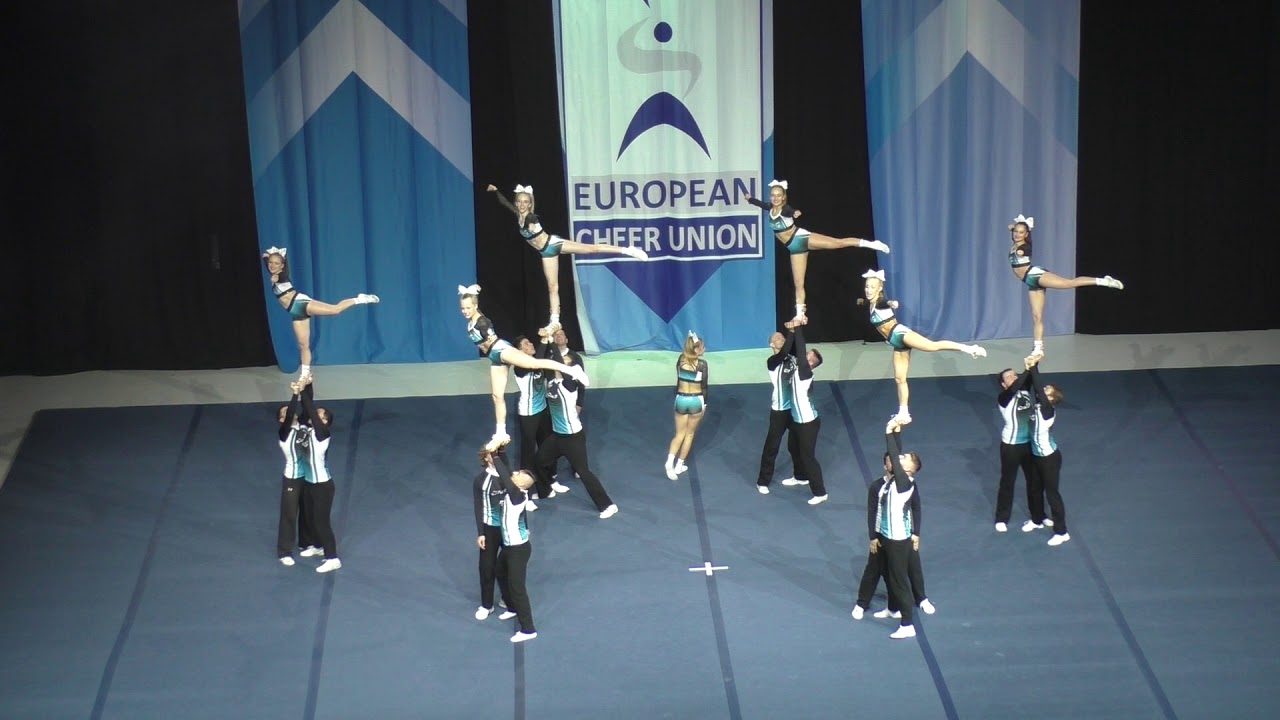 CZECH JNS THUNDERBIRDS Senior Cheer Coed Elite at ECU 2018