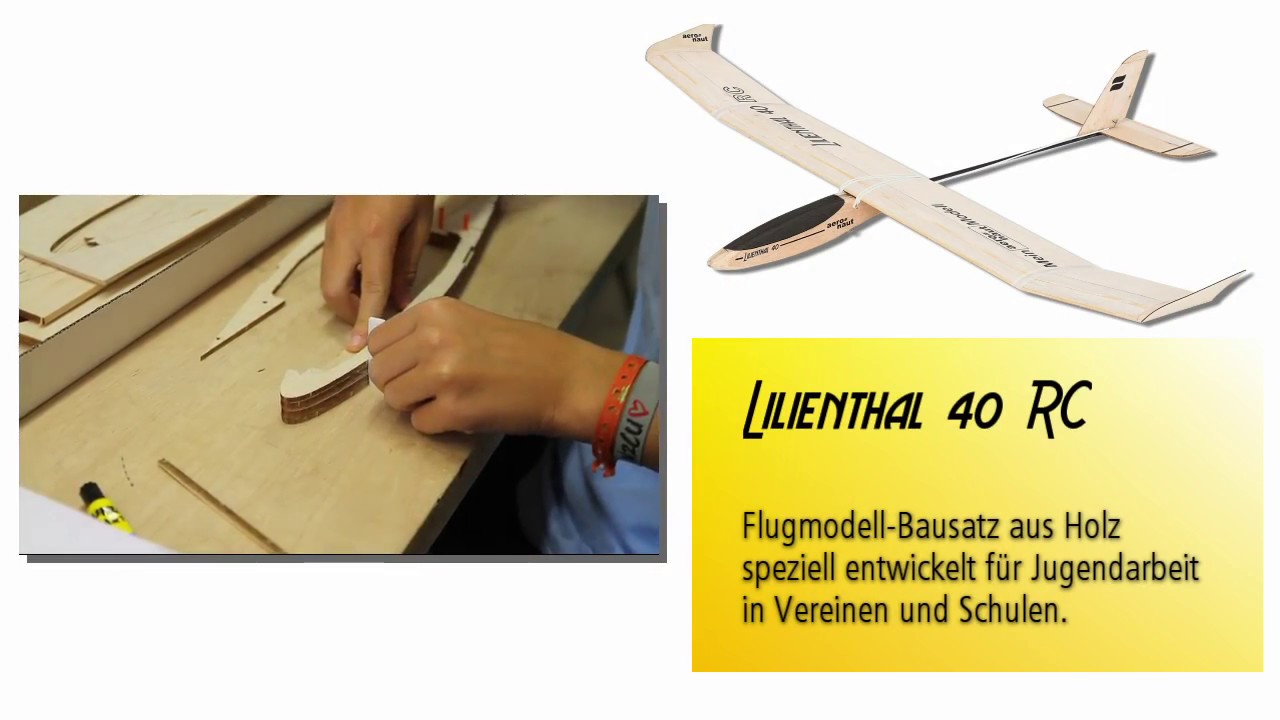 Lilienthal 40 RC - Das Jugendmodell von aero-naut