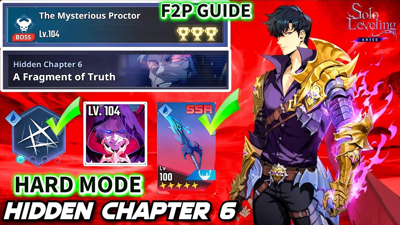 HARD MODE HIDDEN CHAPTER 6 YOGUMUNT FIGHT F2P GUIDE