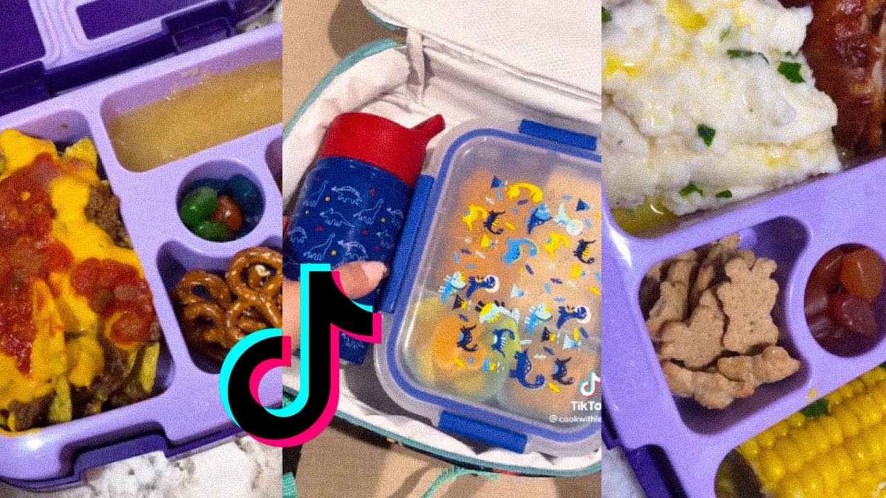 Packing lunch for my kids TikTok compilation