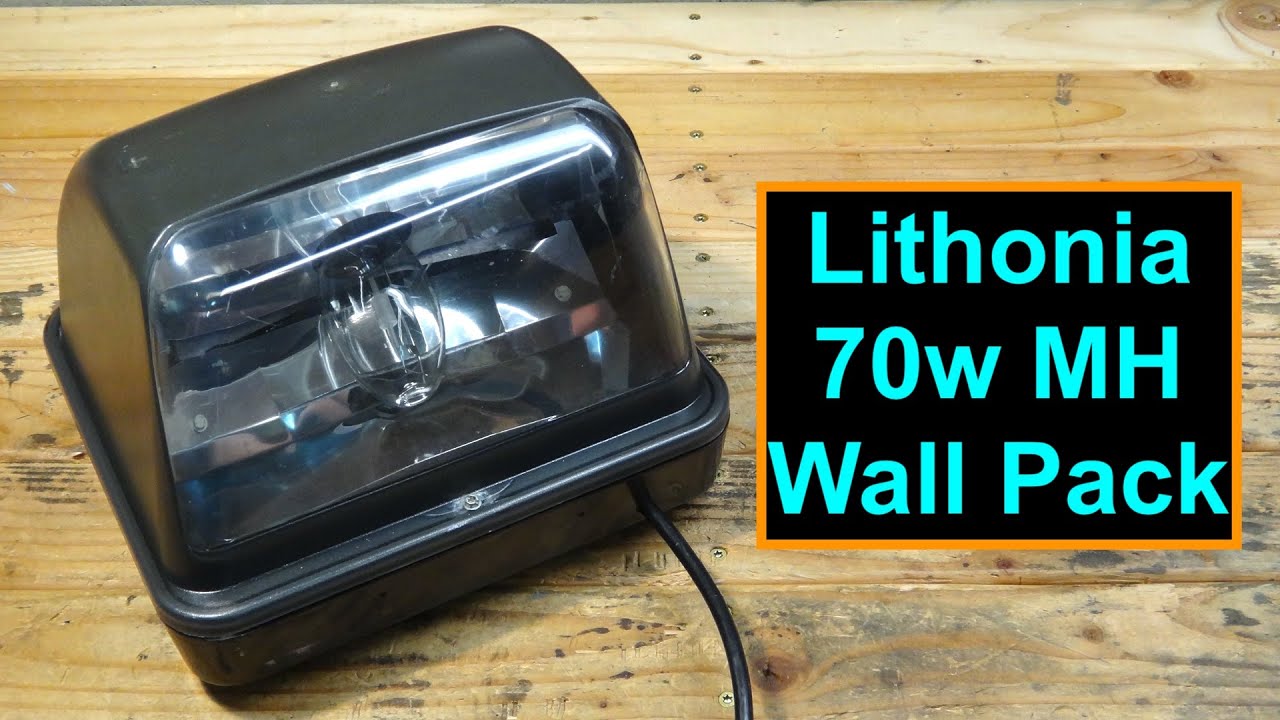 Lithonia Lighting 70watt Metal Halide Mini Wall Pack