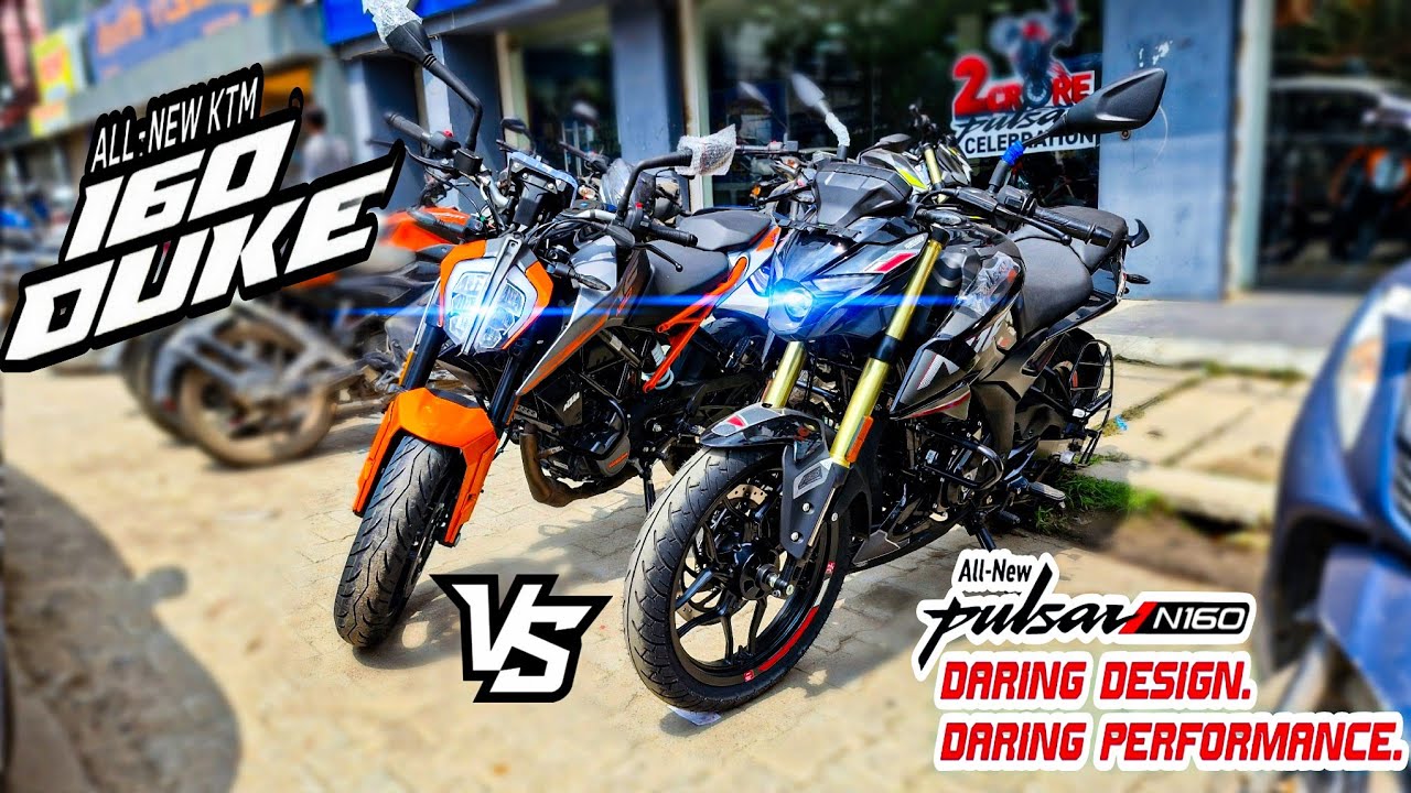 Bajaj Pulsar N160 vs KTM Duke 160 | Full Comparison | Bajaj ki affordable N160 or KTM ki quality ?